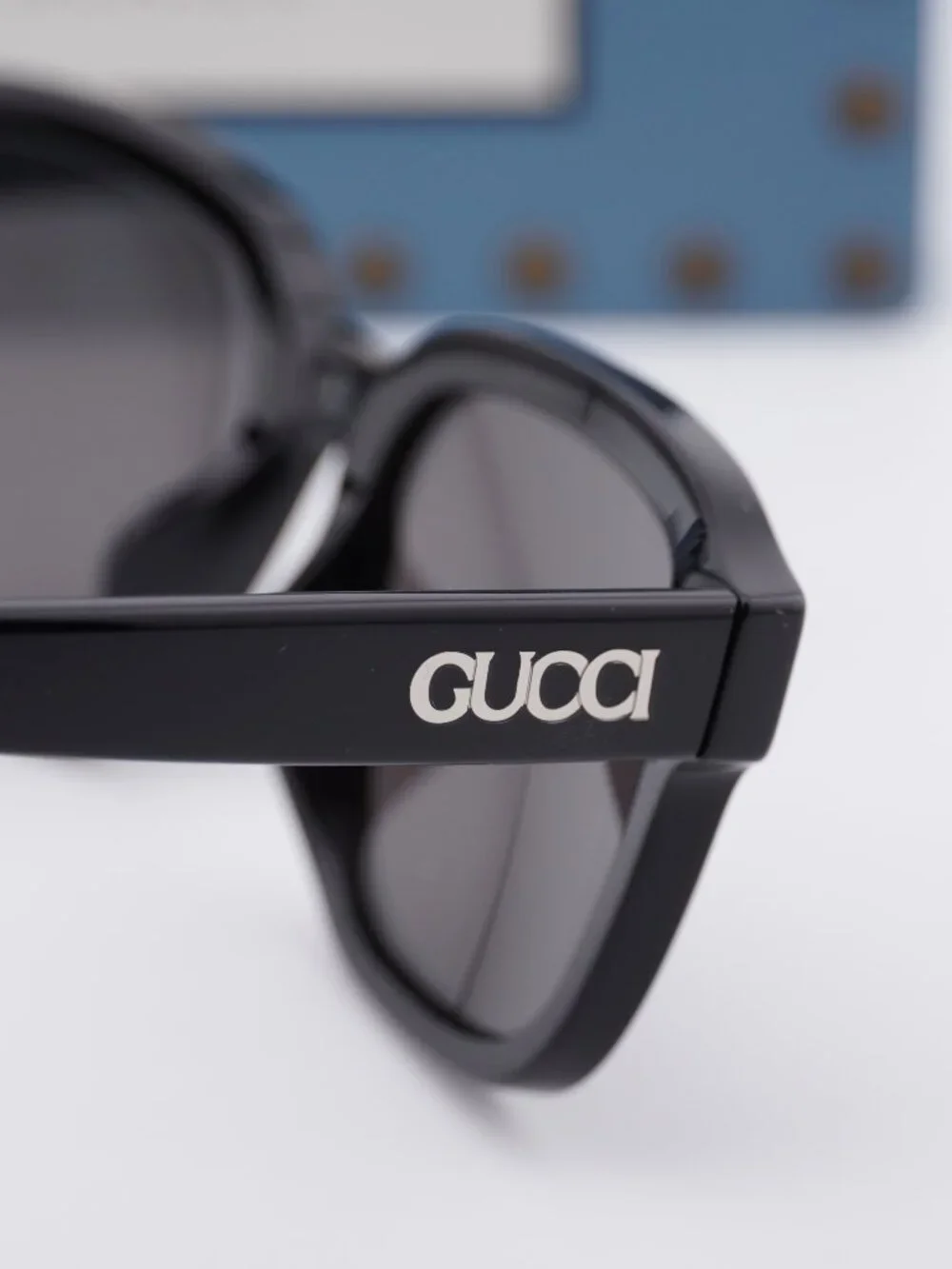 Gucci GG1798SA 001 Square Sunglasses - Black/Grey